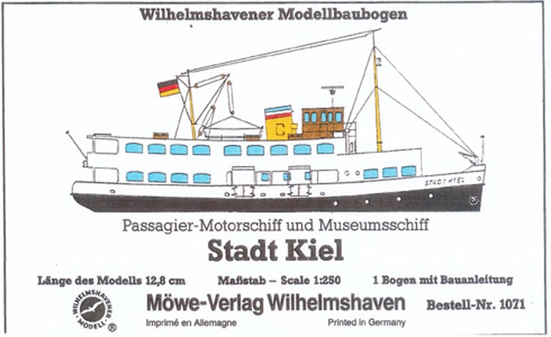 Plan PassengerShip Stadt Kiel - WILHELMS